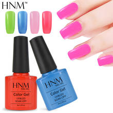 HNM 8ml Pure Color Gel Nail Polish UV LED Soak Off GelLak Lucky Hybrid Gel Varnish Semi Permanent Gelpolish 79 Colors  2024 - buy cheap