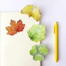 1 PCS Strange Leaves Memo Pad Paper Post Notes Sticky Notes Notepad Stationery Papeleria Office School Supplies 2024 - buy cheap