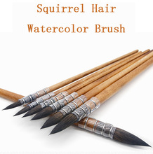 Squirrel Hair Art Painting Brushes Artistic Watercolor Paint Brush  for Watercolor Painting Art Supplies, Professional Artist 2024 - buy cheap