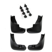 FUNDUOO Para NISSAN Tiida/VERSA/ALMERA/ENSOLARADO Sedan 2012-2016 Mud Flaps Respingos Protege Mudguards Frente conjunto traseiro de 4 pcs 2024 - compre barato