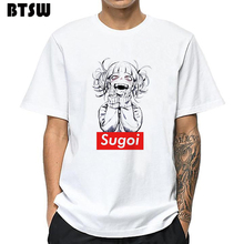 2019 Men Funny T Shirts Harajuku Print Sugoi Himiko Kawaii Girl Japanese Style Anime Tops Streetwear Male Arya Stark Unisex Tees 2024 - buy cheap