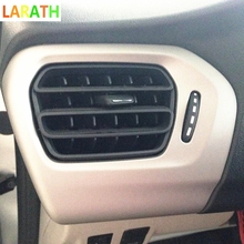 For CITROEN Elysee 2014 Car Styling ABS Air Conditional Vents Decorative Frame Sequins Interior Chrome Trim 2024 - buy cheap
