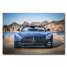 Arte de pared impreso en HD para decoración de habitación, póster de lona para Super coche, M G GT roadster 2024 - compra barato