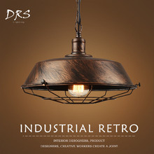 Loft Retro Industrial Wind Iron Chandelier Lighting American Country Restaurant Cafe Bar Creative Pot Lid Pendant Lamp Lights 2024 - buy cheap