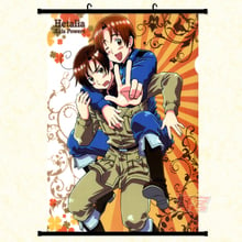 Japonés cuadro decorativo Anime Hetalia: eje Ivan braguinskiy y Yao Wang Feliciano Vargas casa decoración póster enrollable de pared 2024 - compra barato