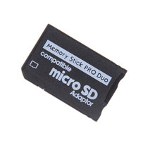 JETTING Support Memory Card Adapter Micro SD To Memory Stick Adapter For PSP Micro SD 1MB-128GB Memory Stick Pro Duo 2024 - купить недорого