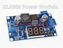 DC-DC 4,5-32V постоянного тока до 5V-52V XL6009 Boost Повышающий Модуль + светодиодный вольтметр DC-DC Boost модуль с регулируемым напряжением счетчик дисплея 2024 - купить недорого