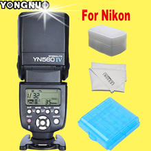 YONGNUO YN560IV YN560 IV Camera Speedlite YN560-IV Flash For Nikon d7100 d3100 d5300 d7000 d90 d5200 d7200 d750 d610 d3200 d3300 2024 - buy cheap