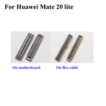 2 шт. для Huawei Mate 20 Lite 20lite разъем для док-станции Порт зарядки Micro USB FPC Разъем для Huawei Mate20 Lite 2024 - купить недорого