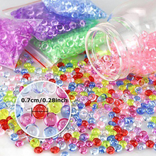 Multicolor Clear Slime Flat Bead Transparent DIY Handmade Crystal Mud Mixture Particles Accessories Slime Filling Decoration 2024 - buy cheap