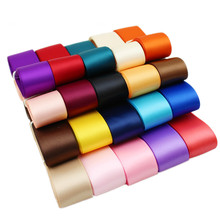 1'' (25mm) Double Face Satin polyester Ribbon gift packaging DIY handmade materials Wedding Christmas Decoration ribbon supplies 2024 - купить недорого