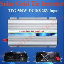 DC 12V 24V to AC 110V 120V 220V 230V 500W Solar Grid Tie Inverter With MPPT Function 2024 - buy cheap