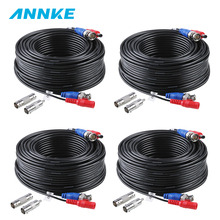 ANNKE 4pcs 100ft 30M Security Camera Video Power Cable Cord BNC RCA Wire for CCTV Camera DVR Surveillance System Accessories 2024 - buy cheap