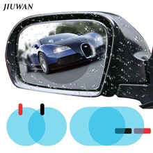 JIUWAN Pair Car Rearview Mirror Film Auto Anti Rain Waterproof Clear Membrane Window Protective Sticker Motorcycle Accessories 2024 - buy cheap