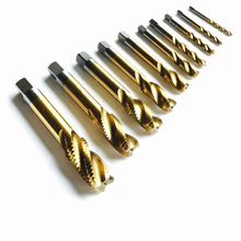 free shipping HSS6542 Full CNC grinded H2 grade 10pcs machine spiral tap screw taps HSS M3 M4 M5 M6 M8 M10 M12 M14 M16 M18 2024 - buy cheap