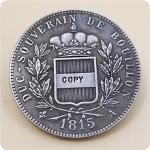 Cópia de moeda frança 5 f 1815 frete grátis 2024 - compre barato
