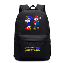 Cute Cartoon Printing School Bags Teenager Girls Boys Backpack Daily Schoolbag Travel Bag Bagpack 2024 - buy cheap