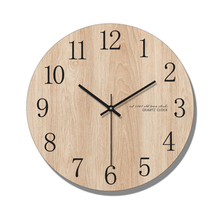 Reloj de pared con marco de madera para el hogar, cronógrafo 3d silencioso, grande, productos más vendidos, diseño moderno, 40B003, 2018 2024 - compra barato
