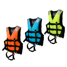Unisex High Visible Life Jacket Safety Vest with Whistle for Kayak Canoe Boat Swimming Fishing Vest Buoyancy Aid Men Women Kids 2024 - buy cheap