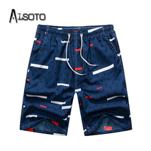 bañadores de hombre bañador hombre bañador hombre bermuda Estilo de los nuevos hombres del verano de la playa de surf Bermudas shorts Loose impresión de secado rápido deportes de talla grande Respirable Joggers 2024 - compra barato