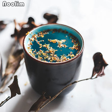 Taza de cerámica Retro de estilo japonés para el hogar, vajilla de Té Azul esmaltado con hielo agrietado, taza de agua potable 2024 - compra barato