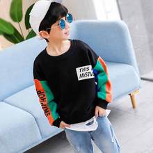 Boys 2019 Top Long Sleeve Clothes Children Boy Girl Clothing Letter Print Cartoon Child Fashion Sweatshirt Spring And Autumn 2024 - buy cheap