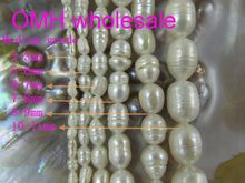 OMH wholesale Medium grade DIY accessories Precious irregular Real Freshwater pearls space beads for bracelet PJ325 2024 - buy cheap