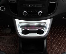 Acessórios para mercedes benz vito w447 2014-2017 chrome estilo do carro interior suporte de copo de água painel guarnição quadro placa de cobertura 2024 - compre barato