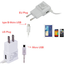 EU US Dual USB 2A Micro Phone Charger Adapter+TYPE C Data Cable For Galaxy J3 J7 A9 A7 A6 A6+ A8 A8+(2018) A8 A9 Star J4+ J6+ S4 2024 - buy cheap