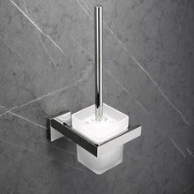 SUS 304 Stainless Steel Toilet Brush Holders Bathroom Mirror Polished Effect Toilet Brush Cup Holder Rack Bathroom Brush Shelf 2024 - buy cheap
