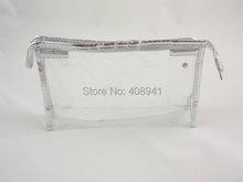 Free Shipping+Wholesale Transparent PVC Cosmetic Bags Travel Bag Beauty Case,50pcs/lot 2024 - buy cheap