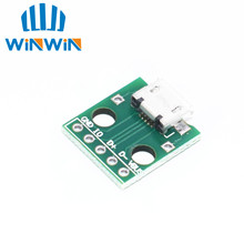 MICRO USB to DIP Adapter 5pin Female Connector B Type PCB Converter 2024 - buy cheap