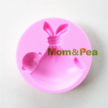 Mom&Pea 0881 Free Shipping Baby Packed Shaped Silicone Mold Soap Mold Cake Decoration Fondant Cake 3D Mold Food Grade 2024 - buy cheap