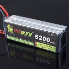 Batería Lipo de 14,8 V y 5200mAh de gran capacidad, 30c a 35c T/XT60, enchufe para barco a control remoto, coche, Quodcopter, 4S 2024 - compra barato