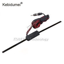 kebidumei Universal 12V Non-Directional Auto Car Windshield Glass Electronic Mount Self Adhesive TV FM Radio Antenna 2024 - buy cheap