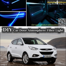 Luz ambiente interno, atmosfera de ajuste de luz, fibra óptica, luzes para hyundai ix35, dentro da porta, iluminação do painel, não é luz el 2024 - compre barato