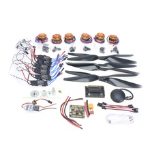 Aeronave hexadrotor eletrônica rc, motor sem escova 700kv, 30a, esc 1255, gps apm2.8 controle de voo 2024 - compre barato