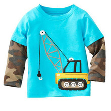 Cute Cartoon Baby Shirt Boy & Girl T shirts  Brand Long sleeve Cartoon Kids Children Shirts / tops/ tees 2024 - buy cheap