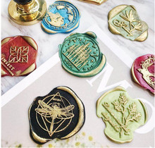 Forest mushroom ginkgo plant leaf deer world travel dragonfly whale horse Swallow butterfly stamp wood handle wax sealing stamp 2024 - buy cheap