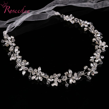 Shinny Crystal Bridal Wedding Head Piece Bride Headwear Headband Hair Band 100% Handmade Women Party Jewelry Accessories 2024 - buy cheap