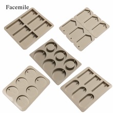 Facemile DIY Silicone Epoxy Mold For Aromatherapy Wax Tablets Chocolate Cookie Jelly Bakeware Home Baking Pan Cake Decor Tool 2024 - buy cheap