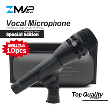 10pcs Top Quality Special Edition KSM Professional Live Vocal KSM8HS Dynamic Wired Microphone Karaoke Supercardioid Podcast Mic 2024 - buy cheap