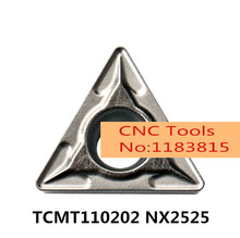 TCMT110202 NX2525/TCMT110204 NX2525/TCMT110208 NX2525, insertos de carburo para portaherramientas de torneado 2024 - compra barato