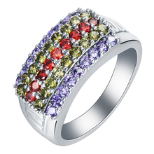 Hainon, модное роскошное кольцо, уникальный дизайн, серебряное кольцо для женщин, подарок, Романтические кольца на палец, ювелирные изделия 2024 - купить недорого