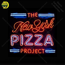 Sinal de néon para nova york pizza projeto néon luz sinal da loja do hotel exibição barra clube sinal tubos de vidro luzes néon anunciar lâmpadas 2024 - compre barato