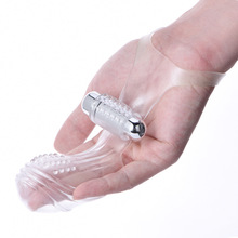 Finger Sleeve Vibrator G Spot Massage Clit Stimulate Flirting Sex Toys For Women Female Masturbator Adult Products 2024 - buy cheap