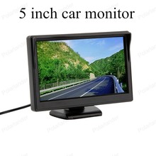 Monitor automotivo colorido, tft, 5 polegadas, tela 800x480, ré, ré, segurança, assistência ao estacionamento, câmera 2024 - compre barato