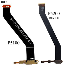 A+++ For Samsung Galaxy Tab 2 P5100 Tab 3 P5210 P5200 Charger Charging Flex Cable USB Dock Connector Port + Microphone Cables 2024 - buy cheap