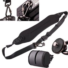 Black Quick Rapid Single Shoulder Sling Belt Neck Strap for Canon Nikon Sony Pentax Olympus Digital SLR DSLR Camera 2024 - buy cheap