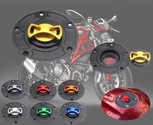 Motorcycle Accessories Oil Cap Tank Fuel Cover CNC Billet Gas Cap for ducati MONSTER 620 695 DARK S2R 800/1000 S4R 696 796 1100 2024 - buy cheap